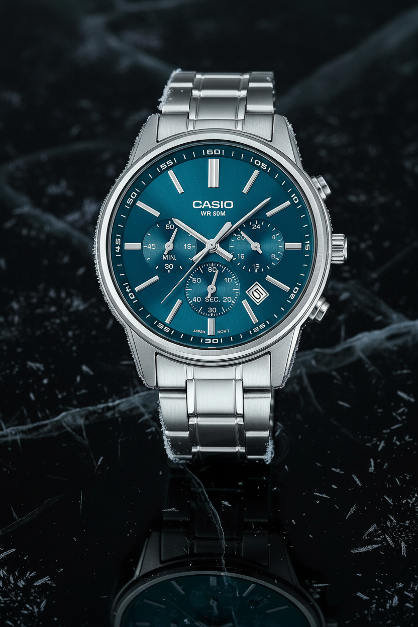 Reloj Casio MTP-E515D-2A1V Azul