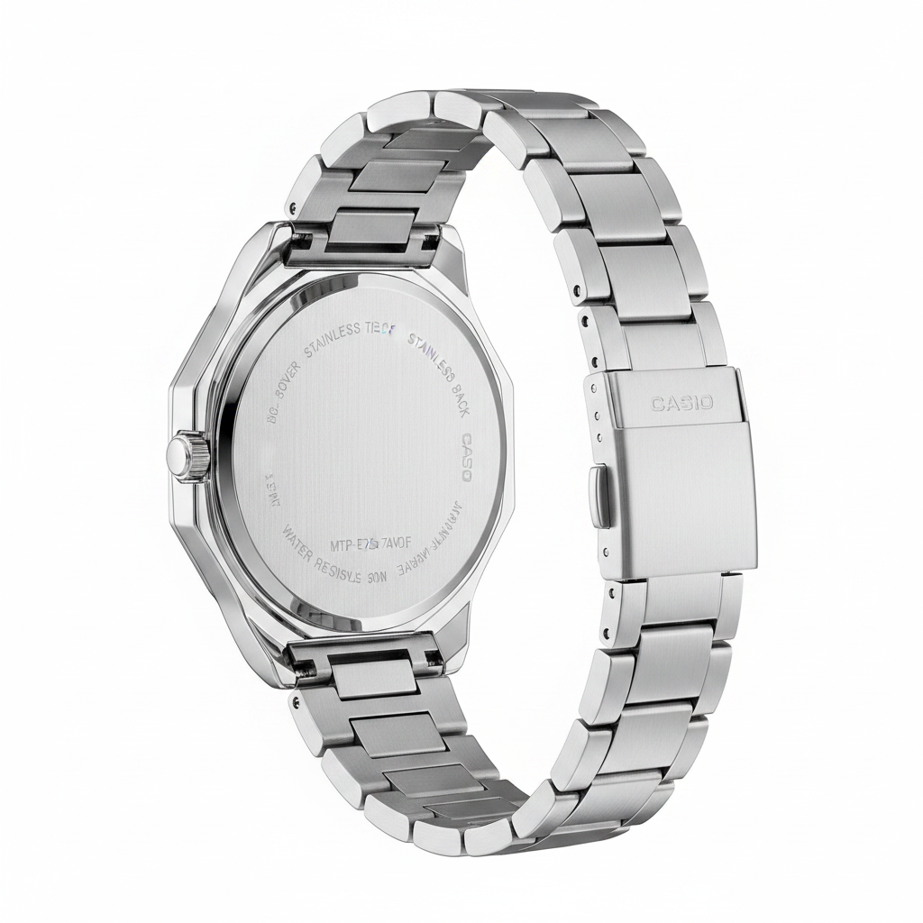 Reloj Casio MTP-E735D-7AV Plateado
