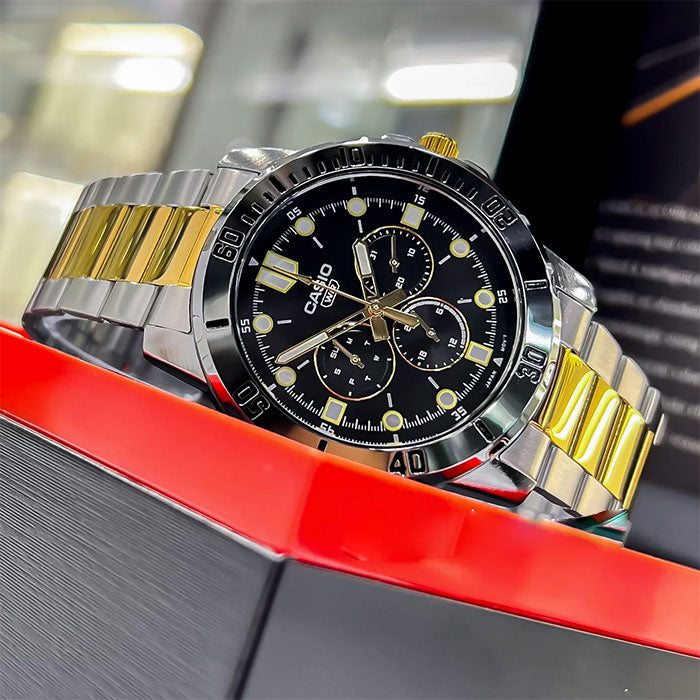 Reloj Casio MTP-VD300SG-1EU Negro