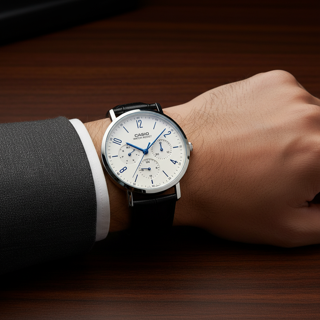 Reloj Casio MTP-VT06L-7B Blanco