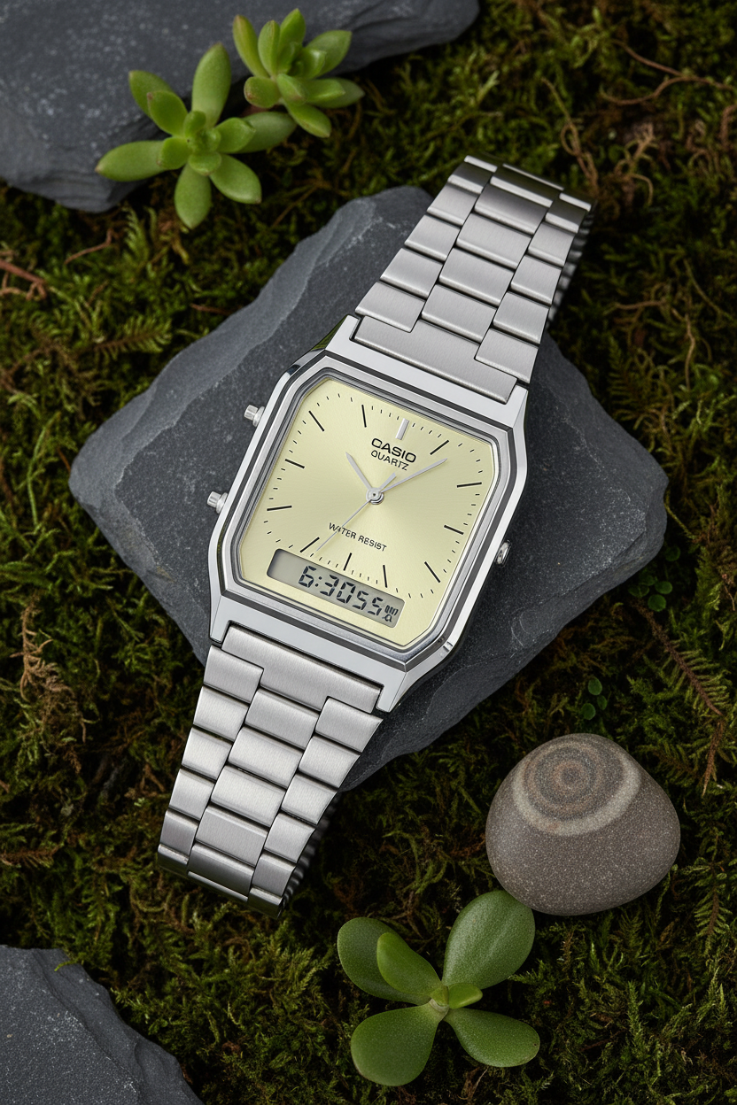 Reloj Casio Vintage AQ-230A-9AMQY Verde