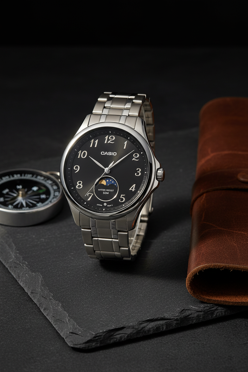 Reloj Casio MTP-M110D-1AV Negro