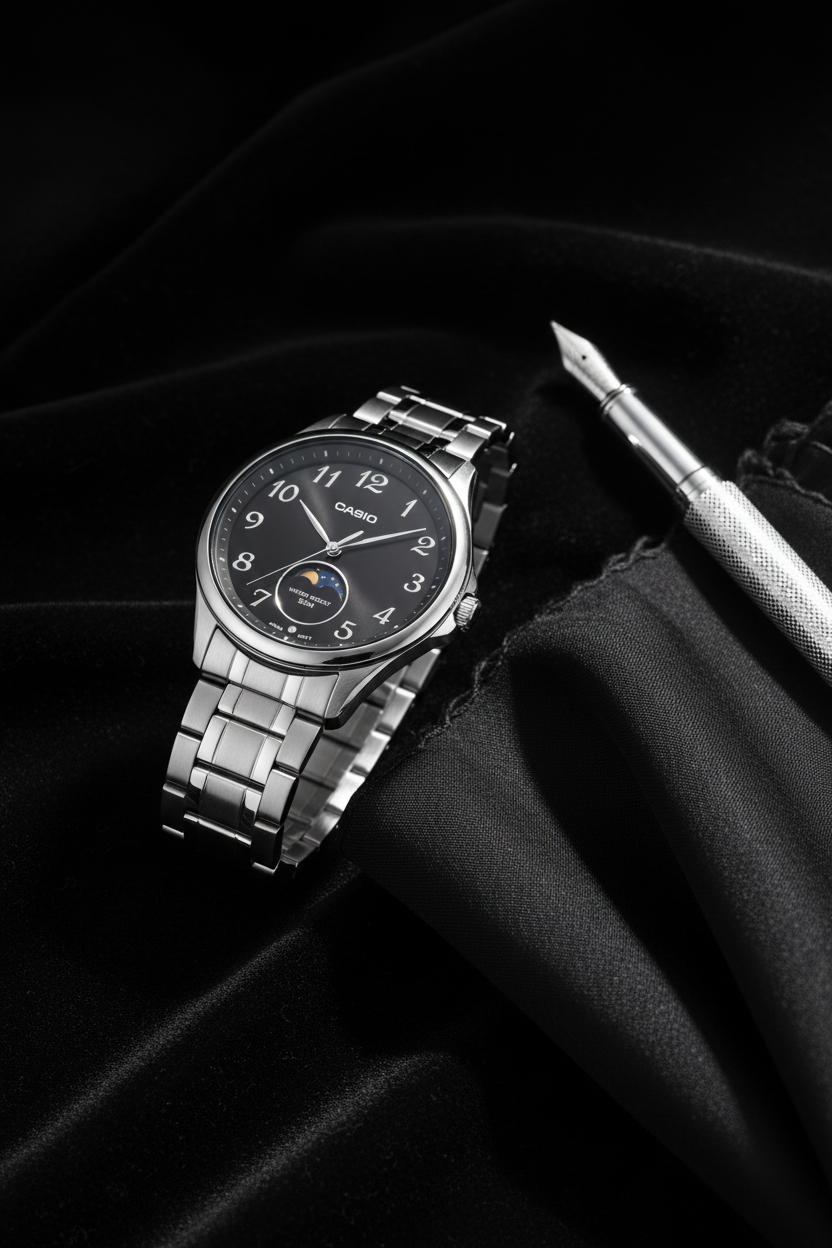 Reloj Casio MTP-M110D-1AV Negro