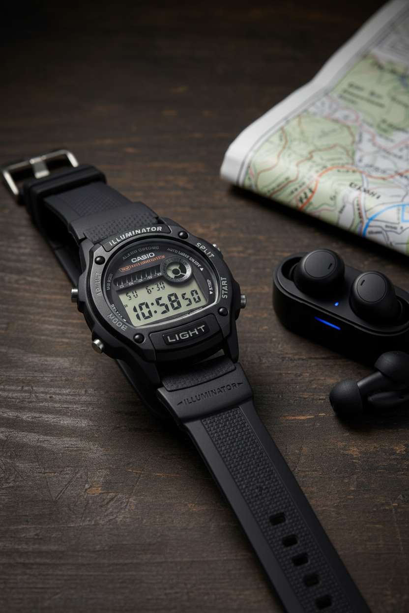 Reloj Casio W-220H-1AV Negro