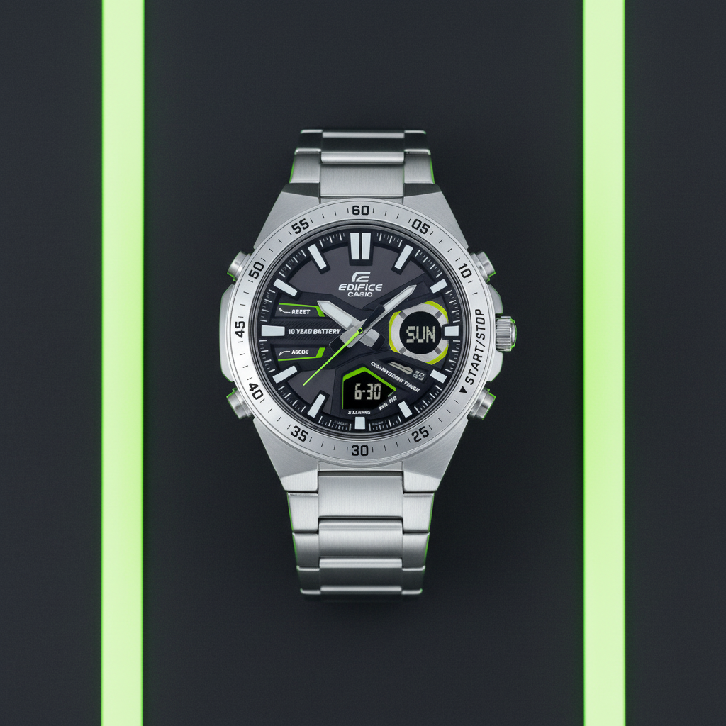 Reloj Casio Edifice EFV-C110D-1A3V Plateado