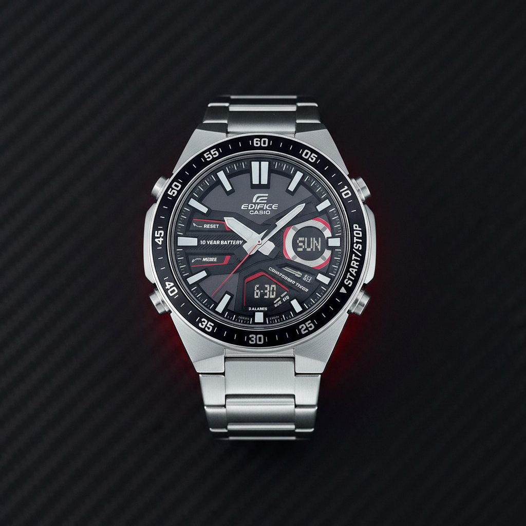 Reloj Casio Edifice EFV-C110D-1A4V Negro