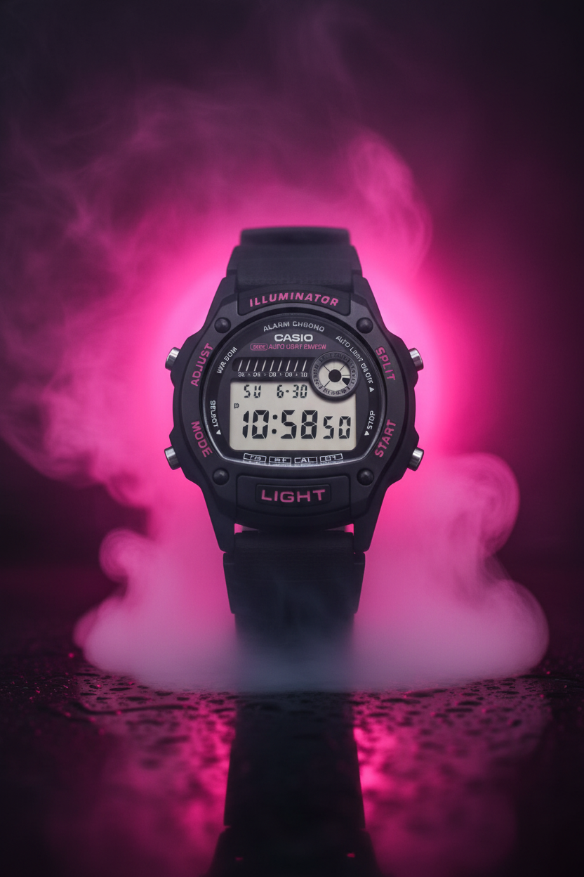 Reloj Casio W-220H-1A2V Negro