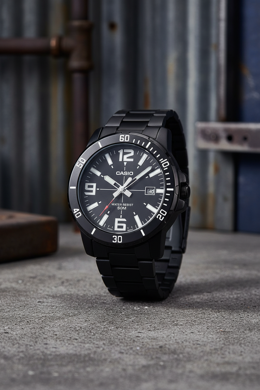 Reloj Casio MTP-VD01B-1BVU Negro