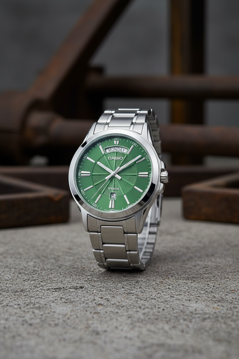 Reloj Casio MTP-1381D-3AV Verde