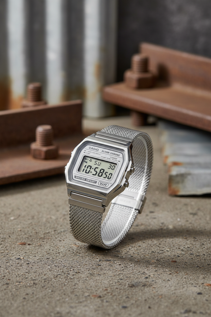 Reloj Casio Vintage A158WEM-7 Plateado