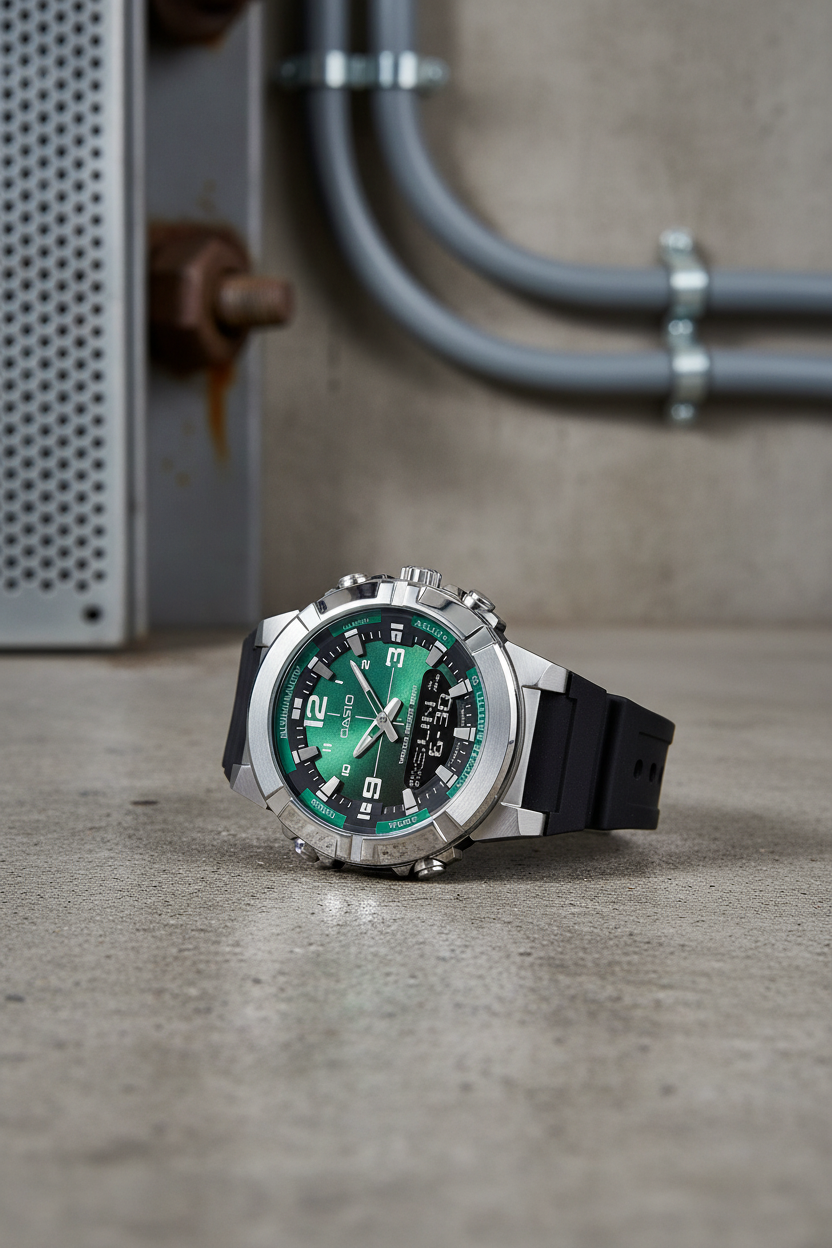 Reloj Casio AMW-870A-3AV Verde