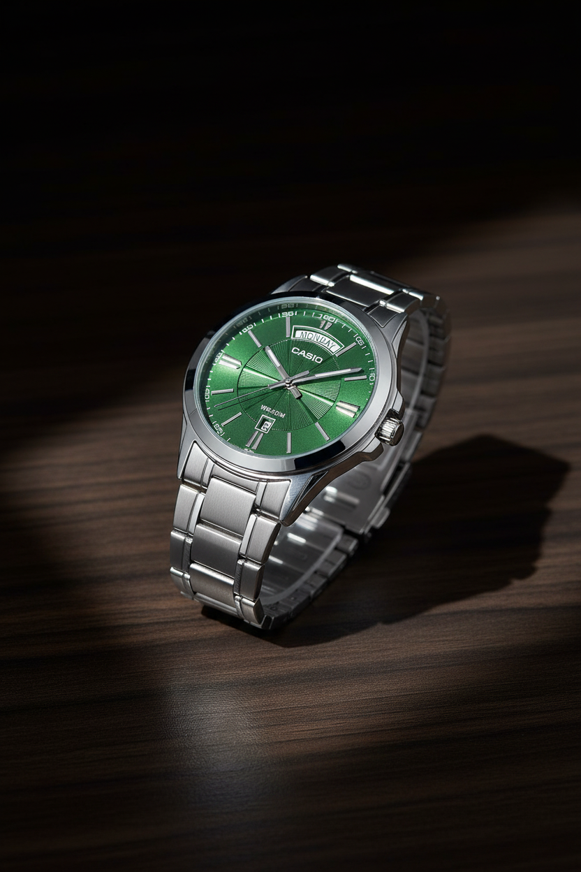 Reloj Casio MTP-1381D-3AV Verde