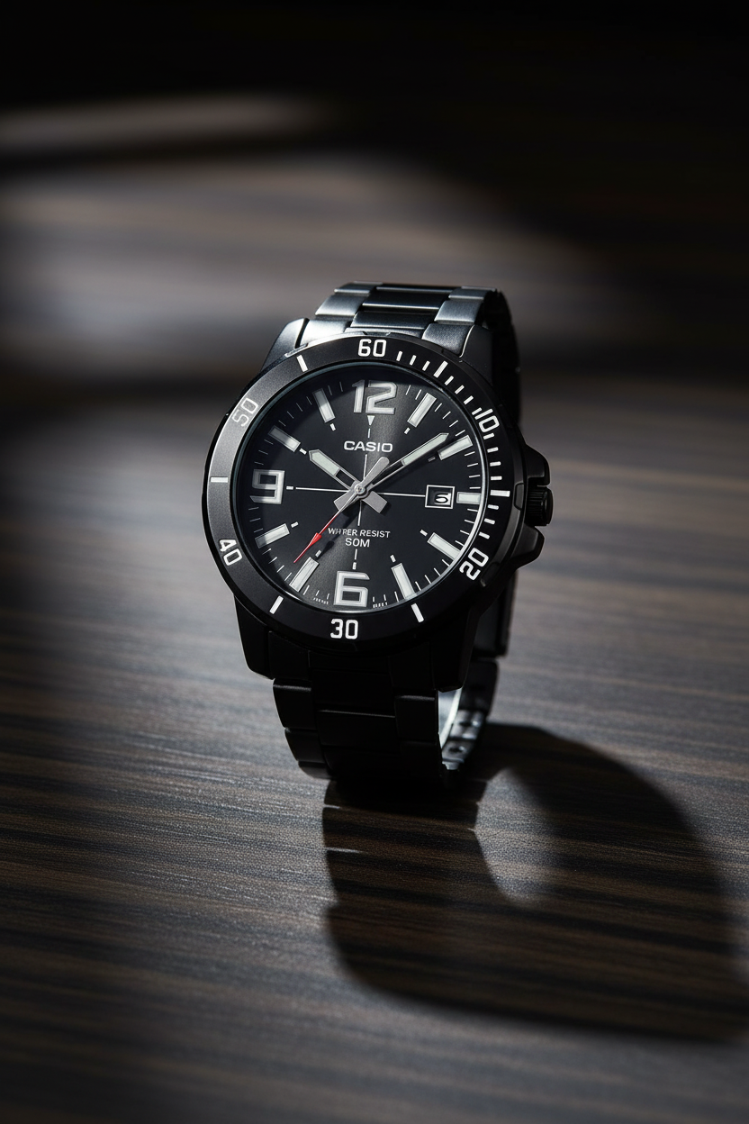 Reloj Casio MTP-VD01B-1BVU Negro