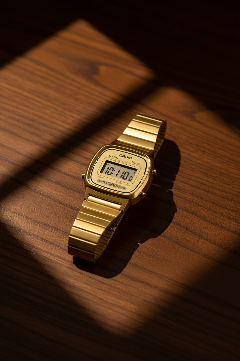 Reloj Casio Vintage LA670WGA-9 Dorado