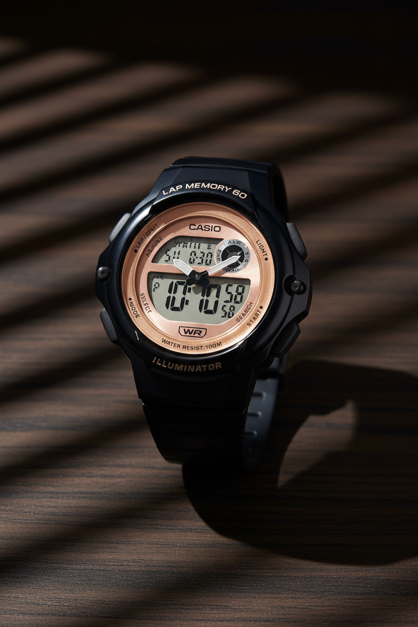 Reloj Casio LWS-1200H-1AV Negro