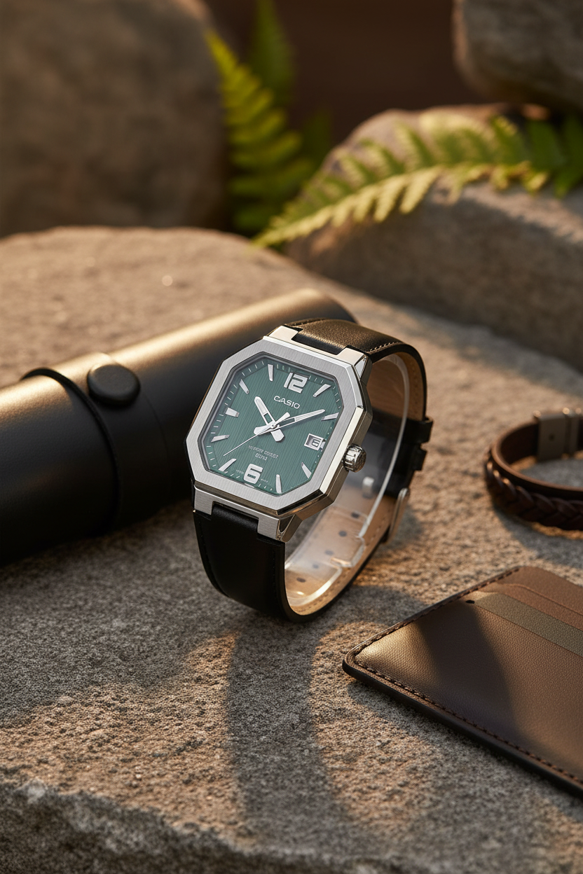 Reloj Casio MTP-B195L-3AV Verde