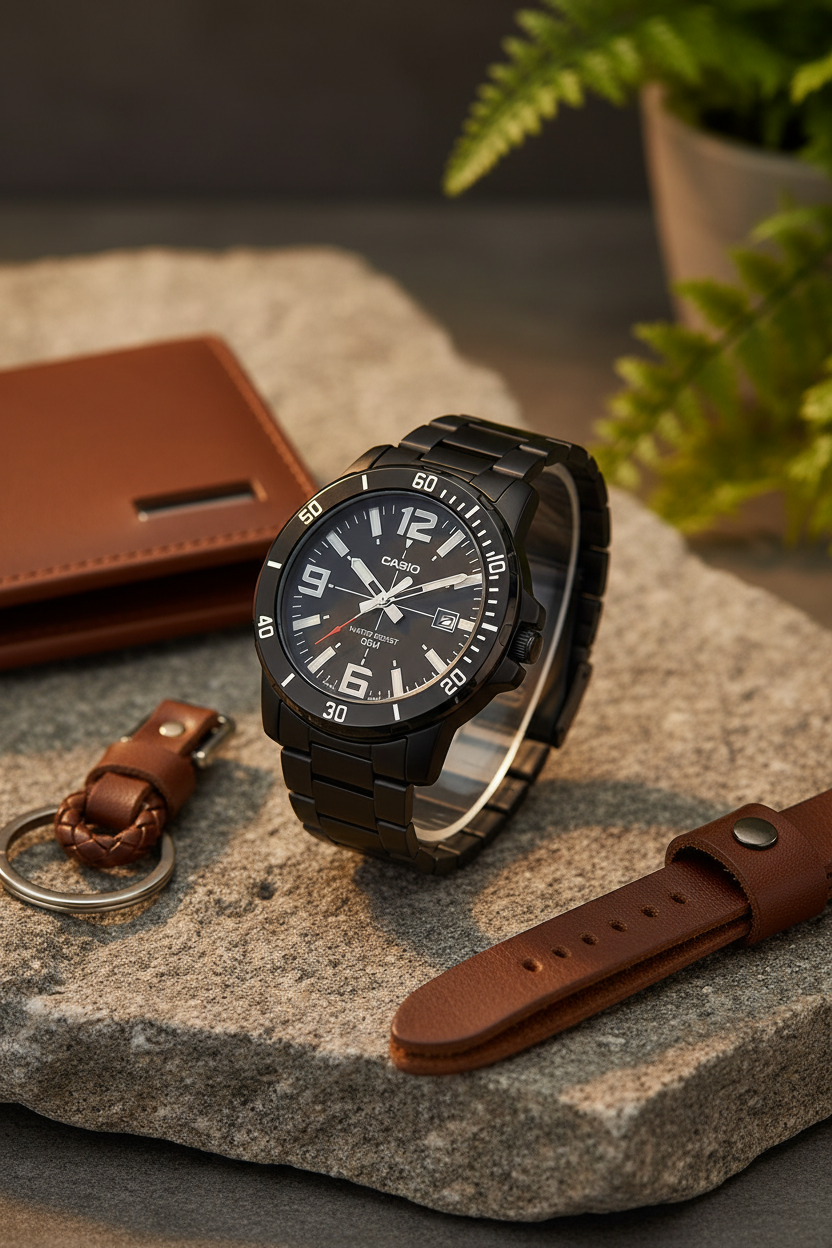 Reloj Casio MTP-VD01B-1BVU Negro