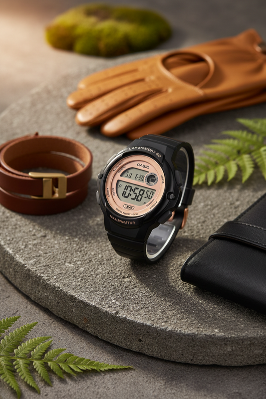 Reloj Casio LWS-1200H-1AV Negro