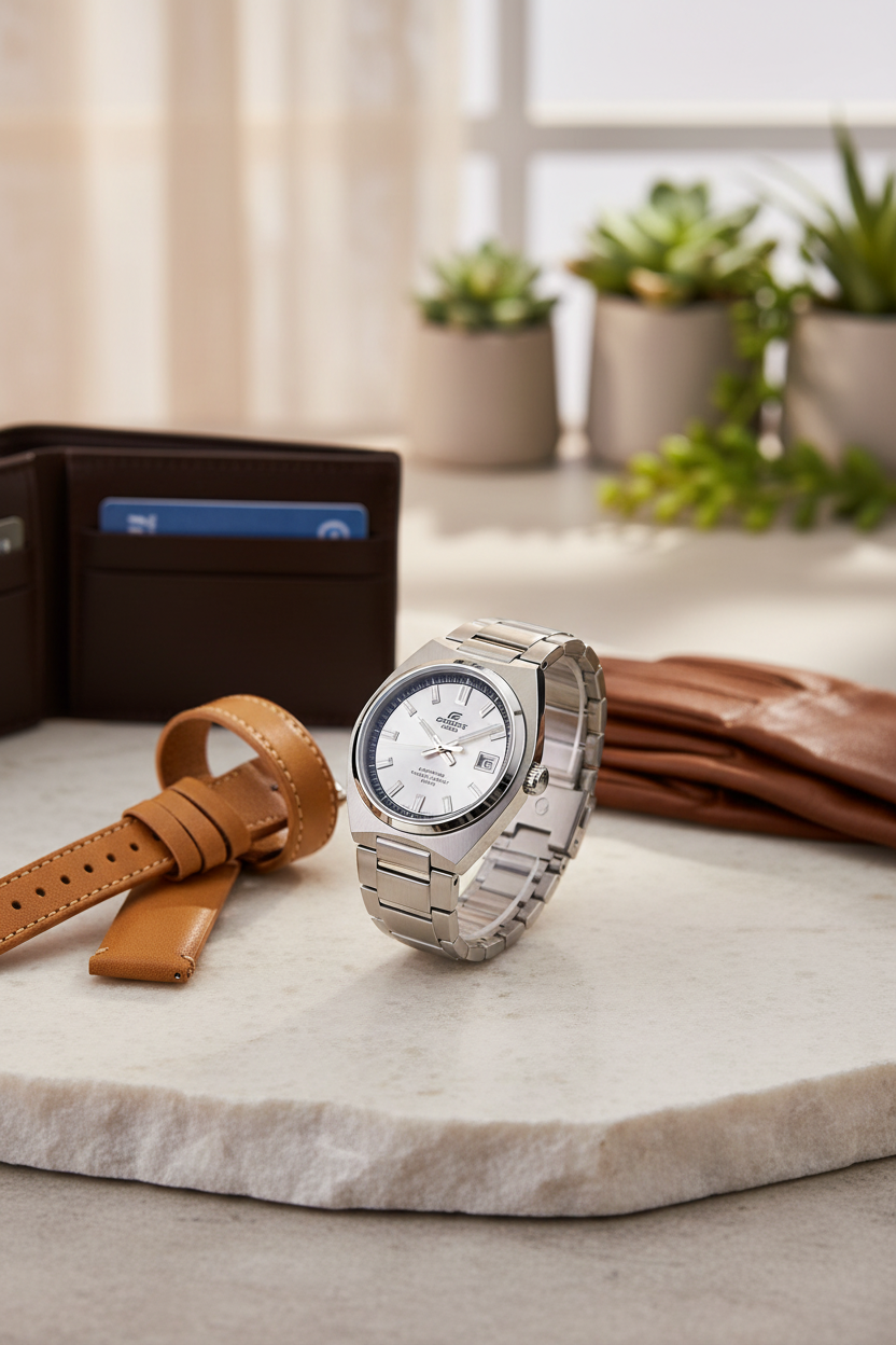 Reloj Casio Edifice EFB-109D-7AV Plateado