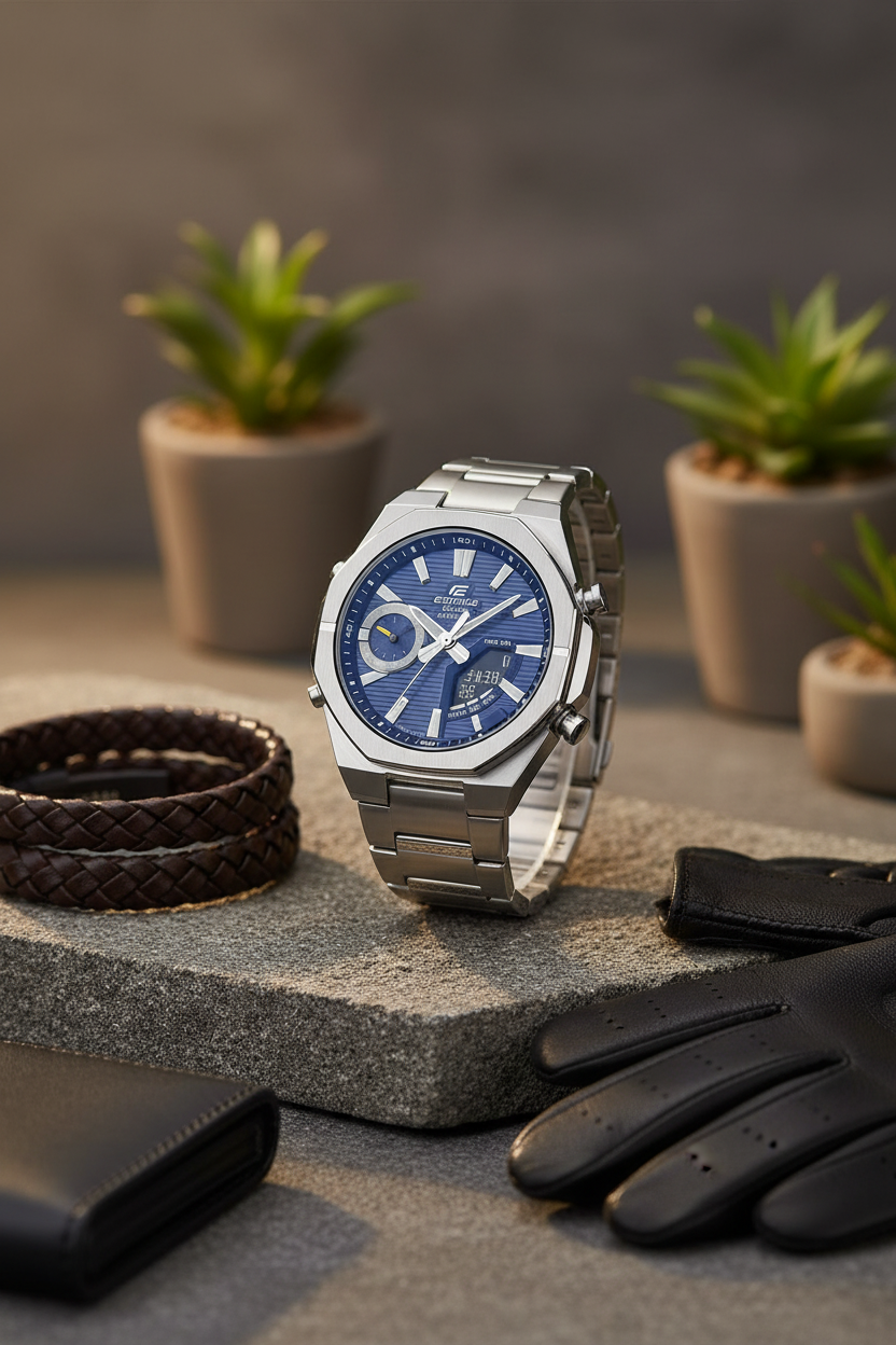Reloj Casio Edifice ECB-S10D-2A Azul