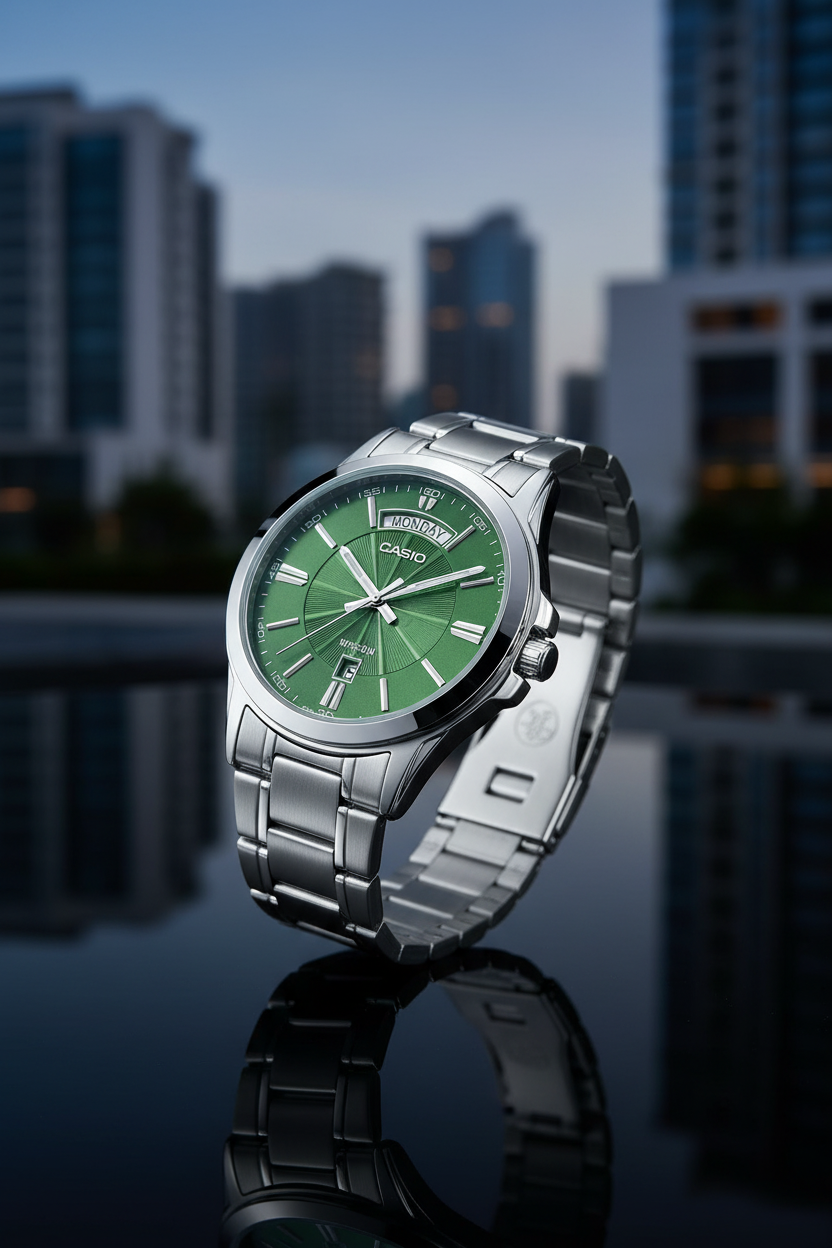 Reloj Casio MTP-1381D-3AV Verde