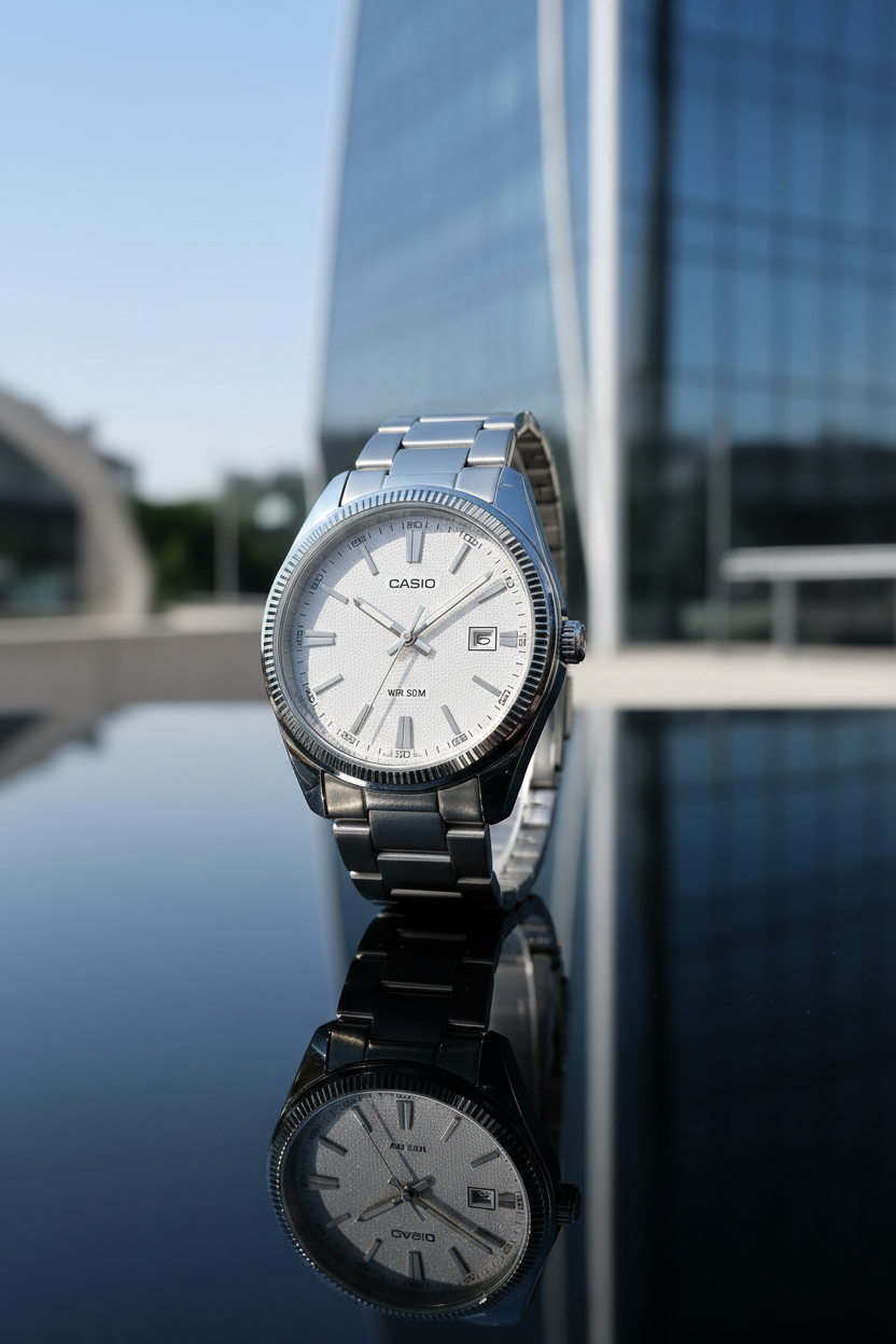 Reloj Casio MTP-1302DA-7AV Blanco