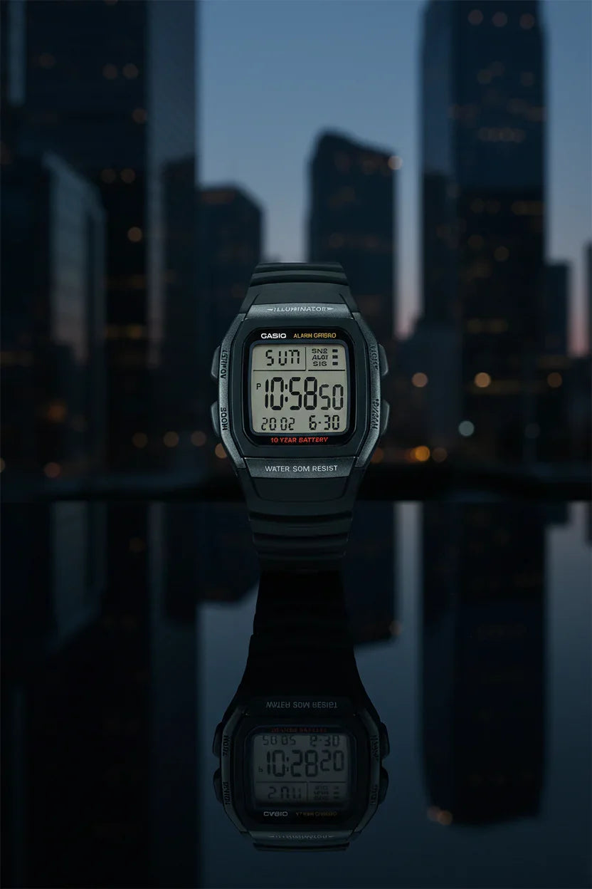 Reloj Casio W-96H-1BV Negro