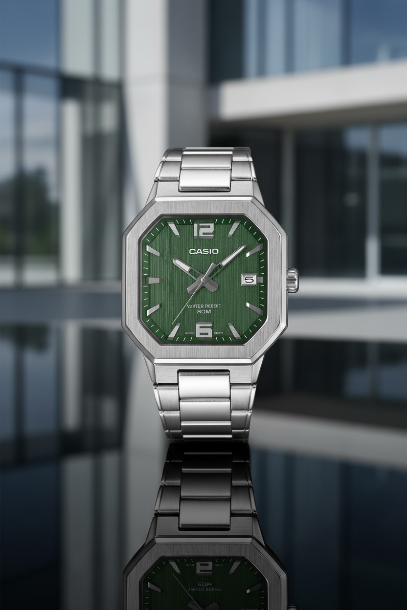 Reloj Casio MTP-B195D-3AV Verde