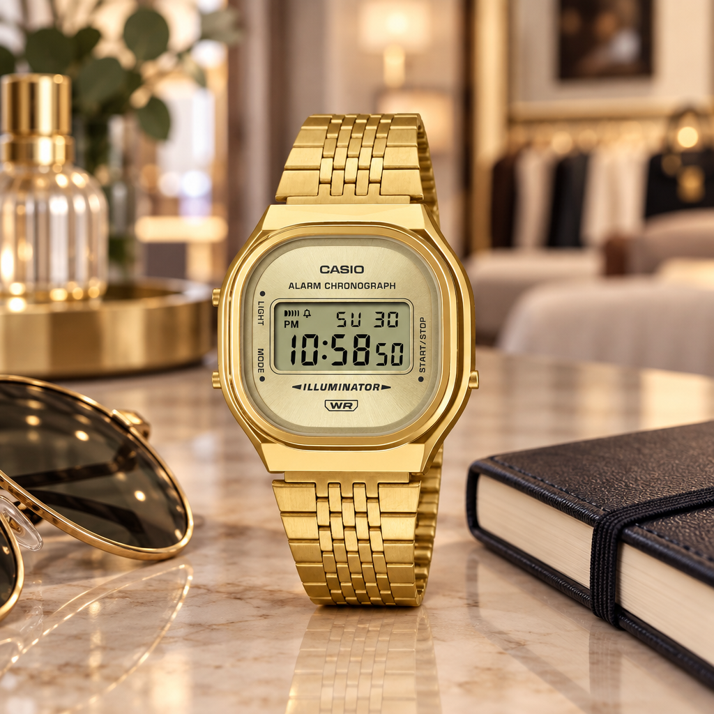 Reloj Casio Vintage A140WEG-9A Dorado