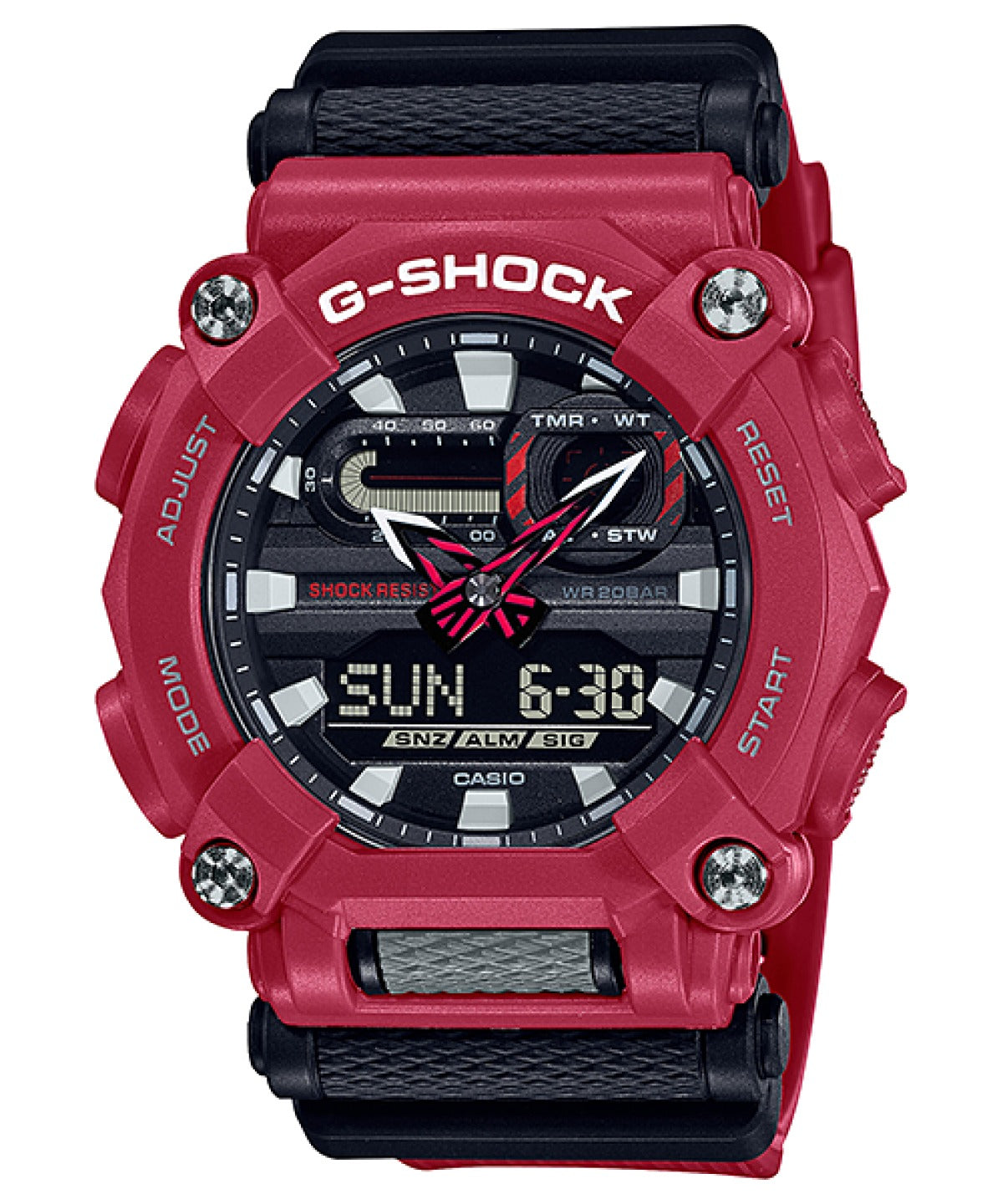 Reloj Casio G-Shock GA-900-4A Rojo