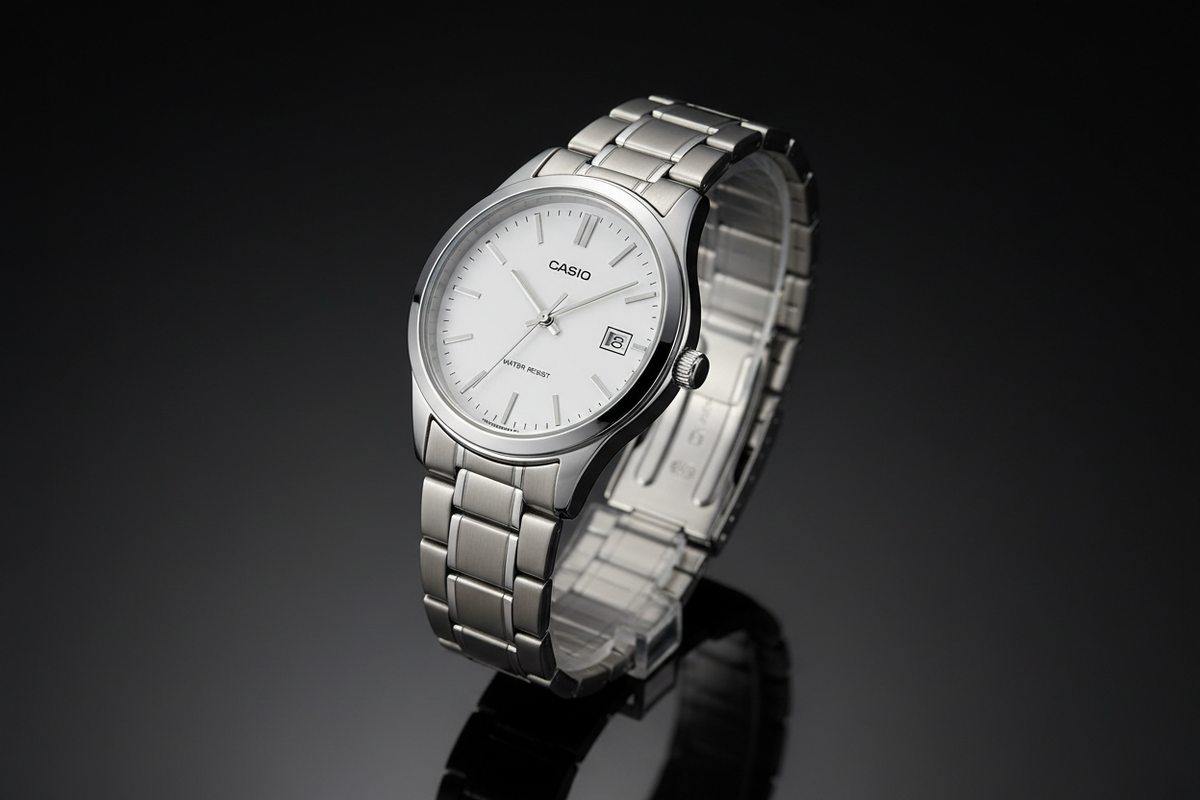 Reloj Casio MTP-1183A-7B Blanco