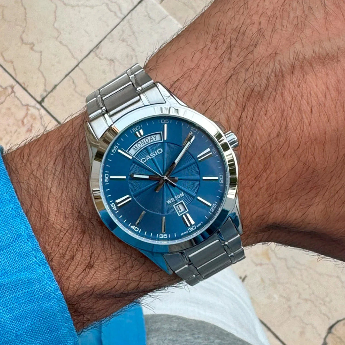 Reloj Casio MTP-1381D-2AV Azul