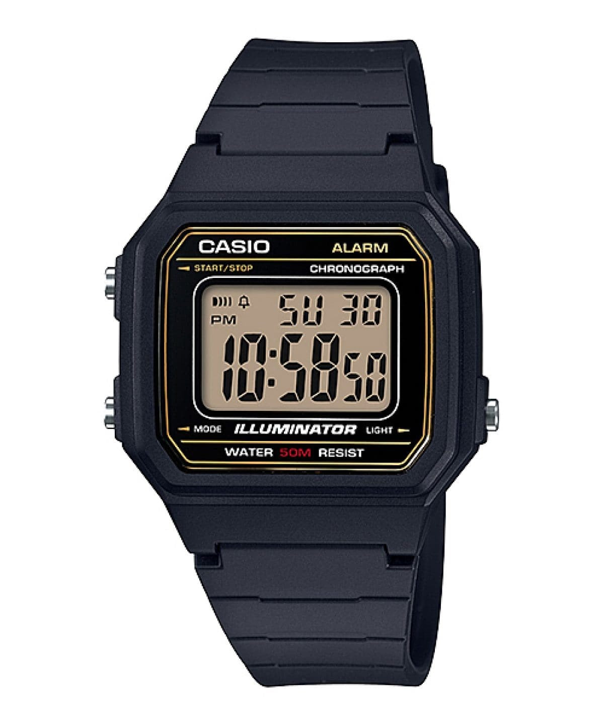 Reloj Casio Vintage W-217H-9AV Negro