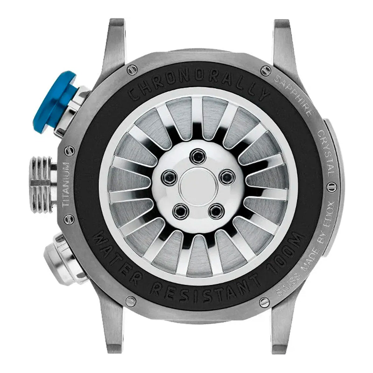 Reloj Edox Chronorally 38003-TINBU-BRNBU
