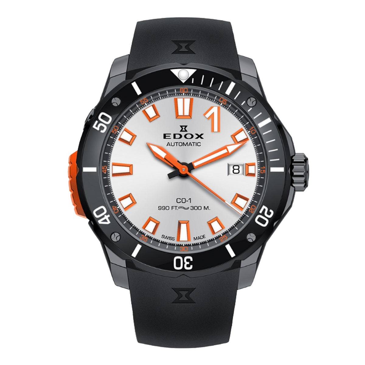 Reloj Edox CO-1 Bezel Lock 80137-37GNO-AO
