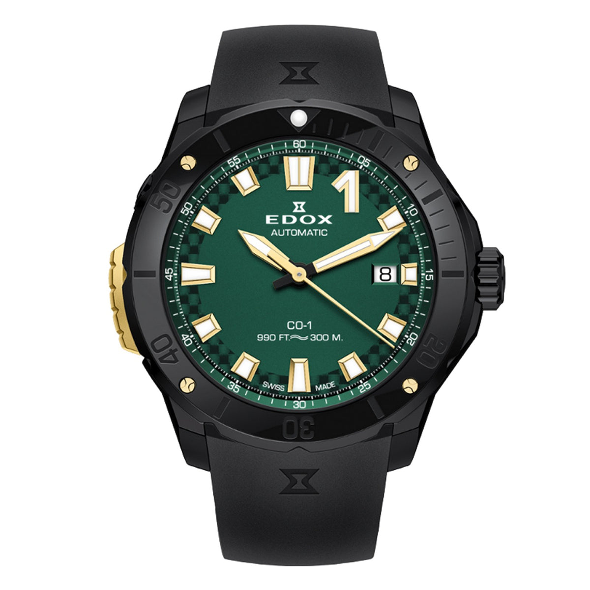 Reloj Edox CO-1 Bezel Lock 80137-37ND-CAVD