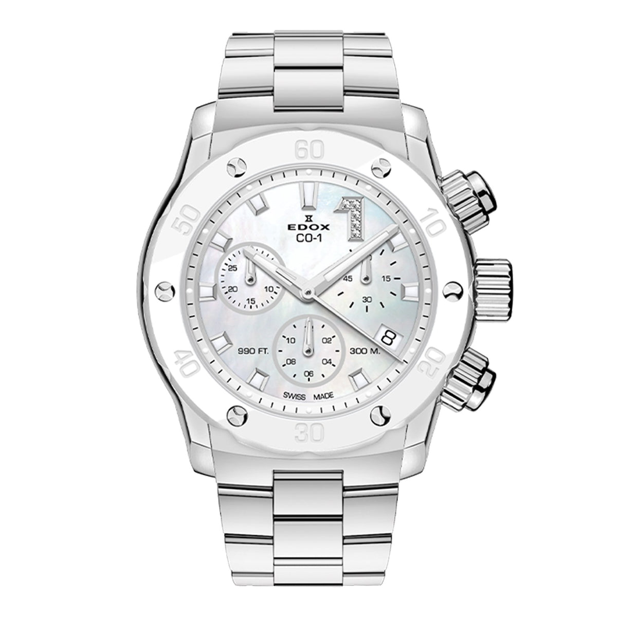 Reloj Edox CO-1 Chronolady 10255-3BM-NADN