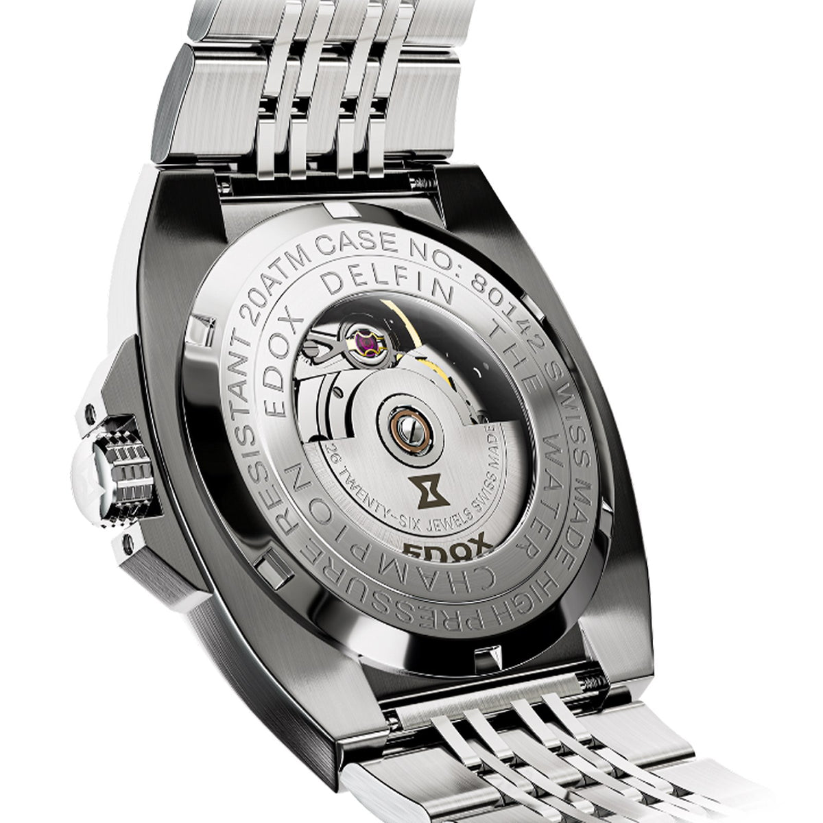 Reloj Edox Delfin 80142-3M-VIN