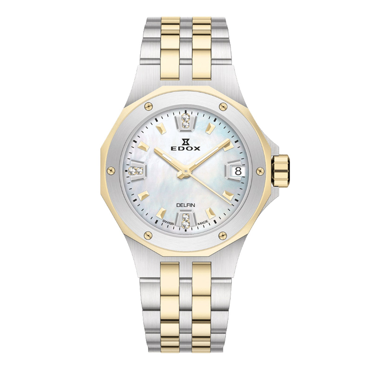 Reloj Edox Delfin Lady 53100-357JM-NADND
