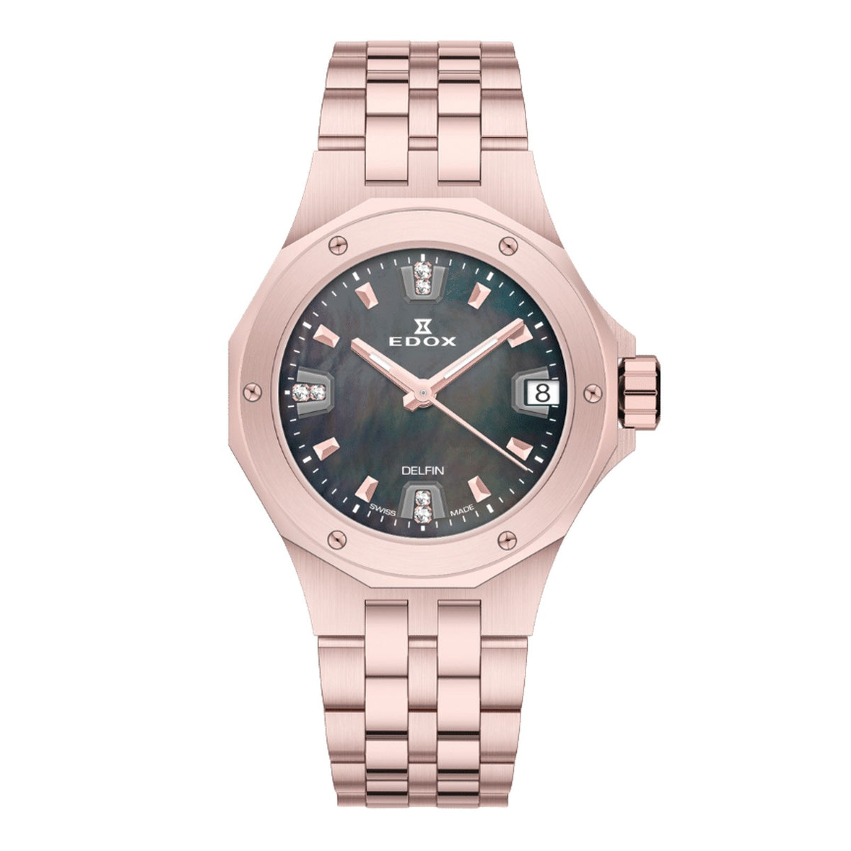 Reloj Edox Delfin Lady 53100-37RM-NANRND