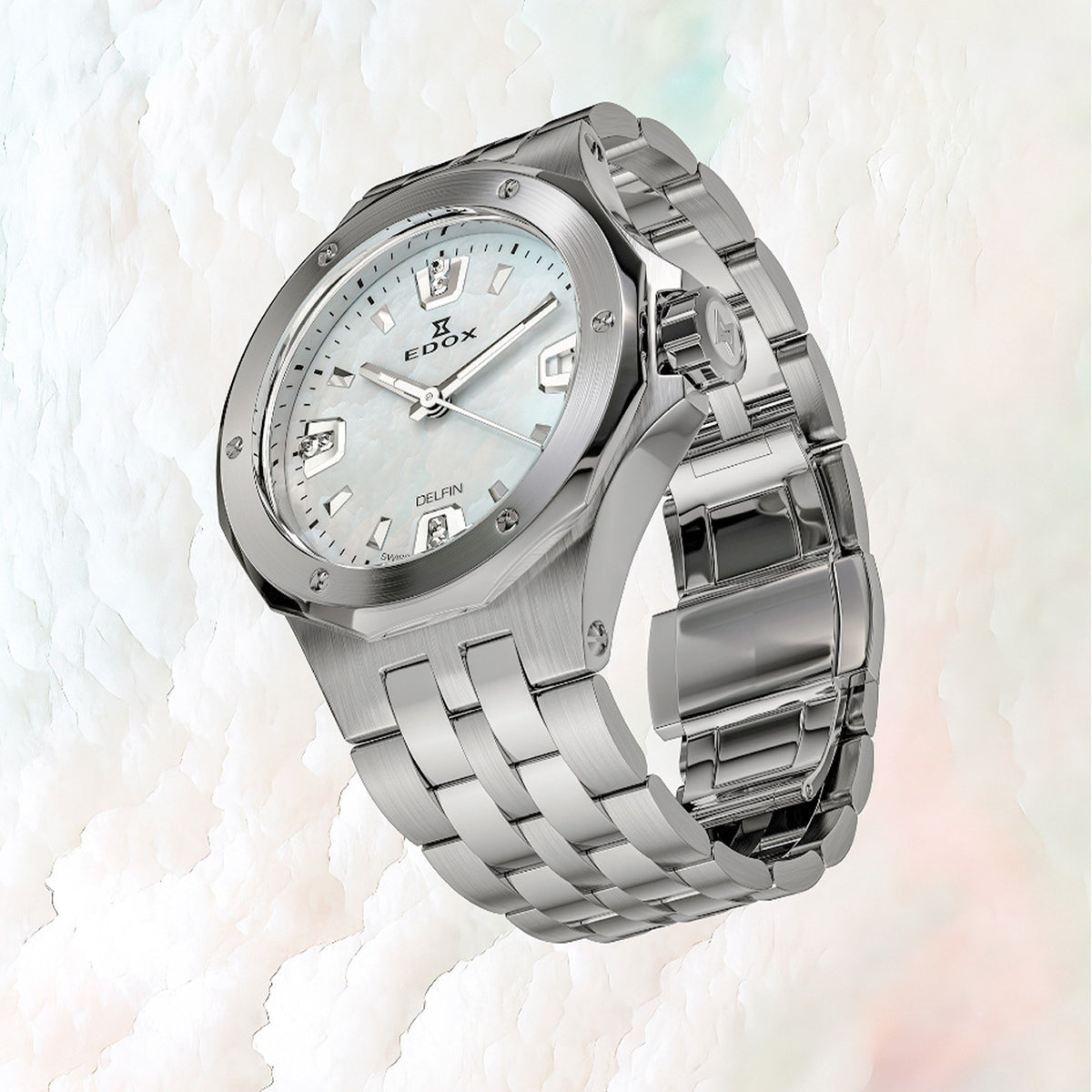 Reloj Edox Delfin Lady 53100-3M-NAND