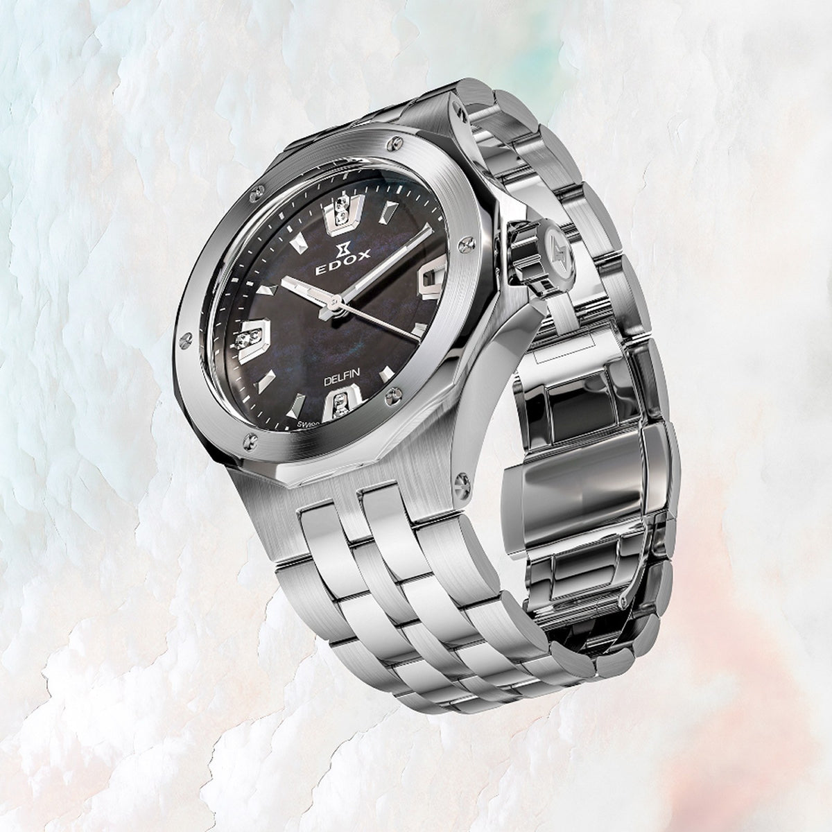 Reloj Edox Delfin Lady 53100-3M-NANND
