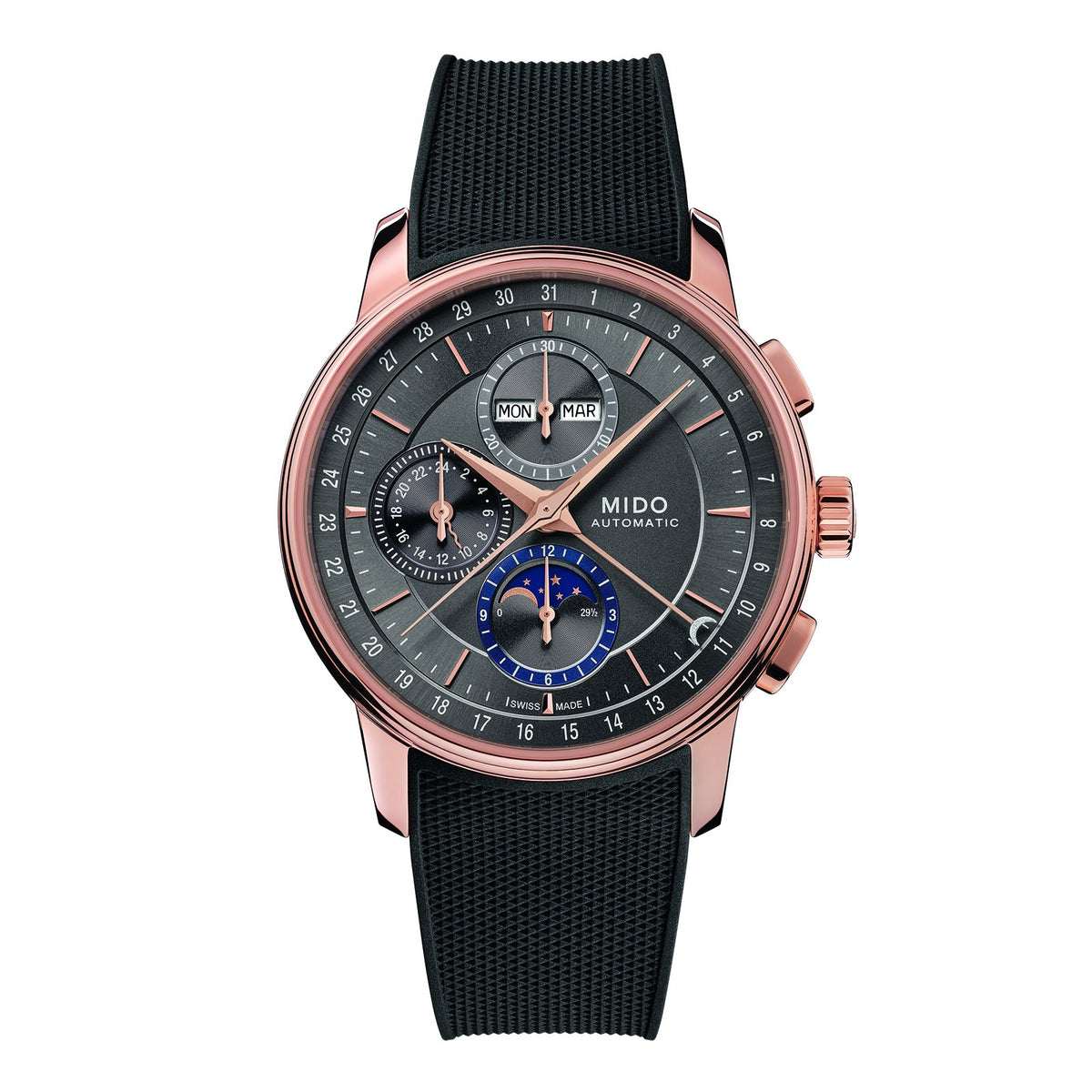Reloj Mido Baroncelli Chronograph Moonphase M027.625.37.061.00