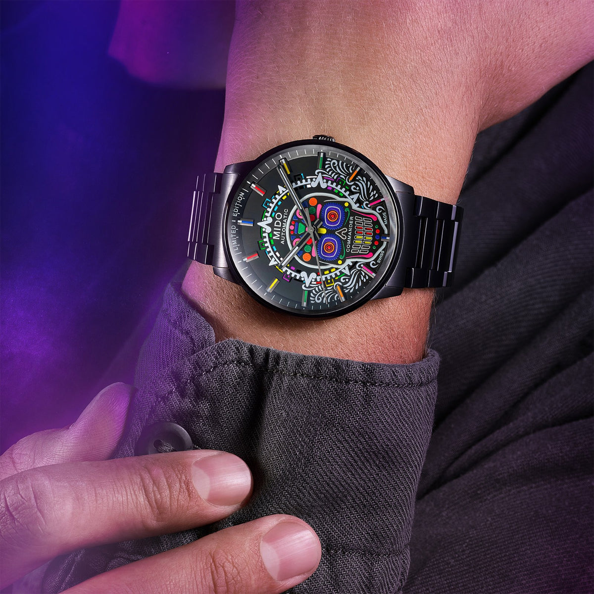 Reloj Mido Commander Círculo de Luz M021.626.33.051.01