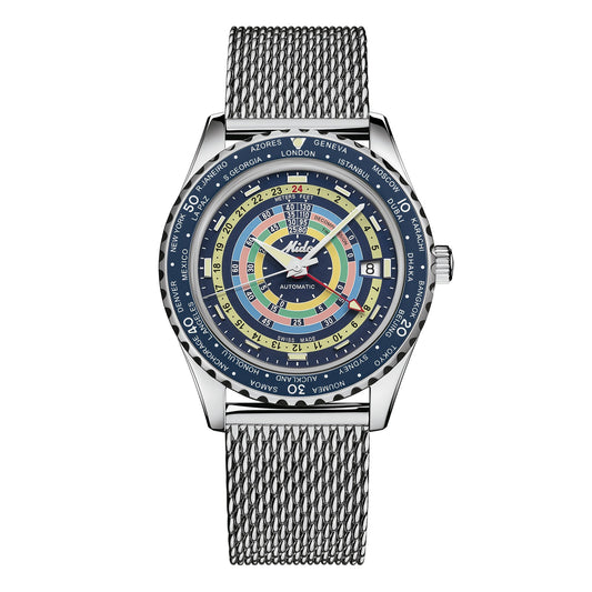 Reloj Mido Ocean Star Decompression Worldtimer M026.829.17.041.00