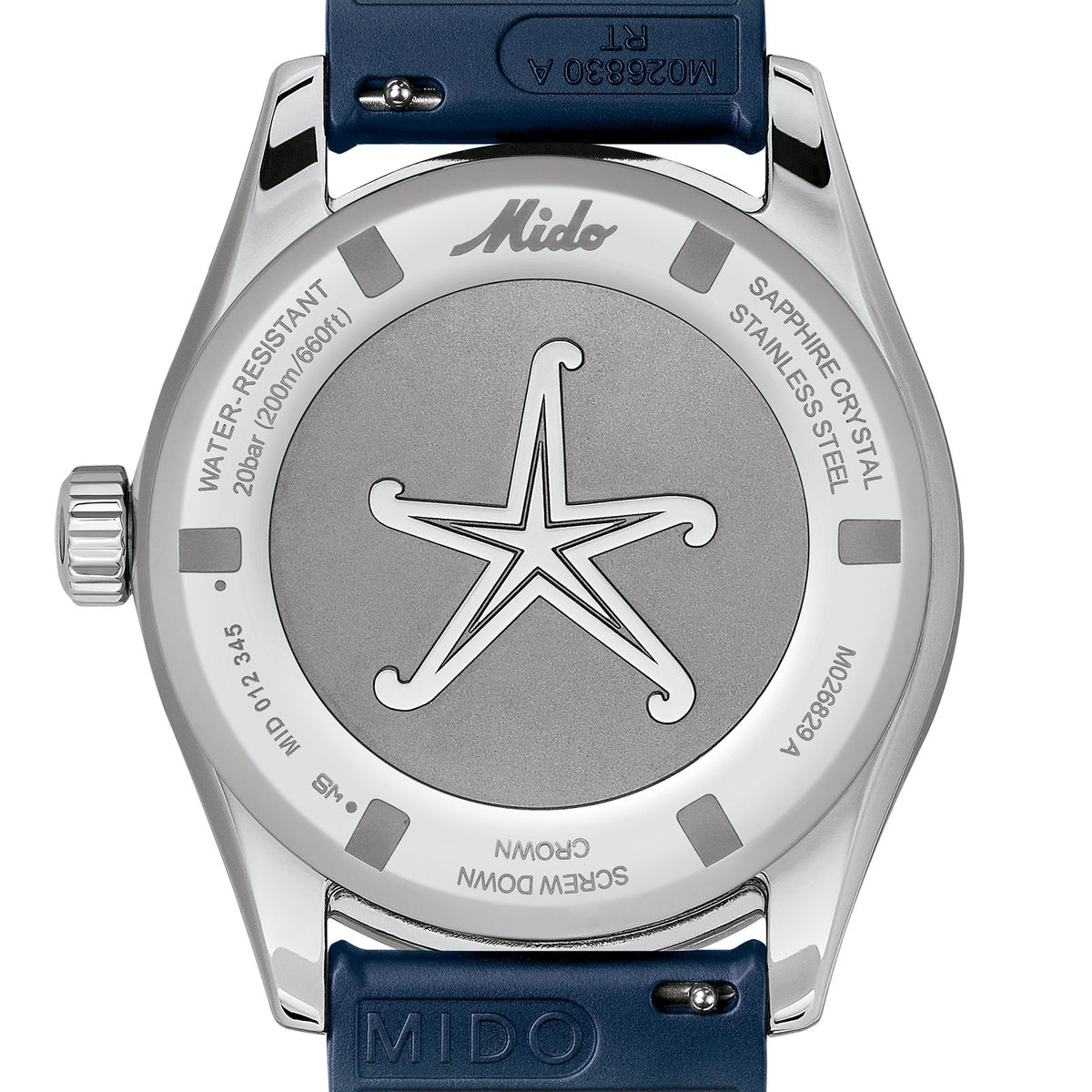 Reloj Mido Ocean Star Decompression Worldtimer M026.829.17.041.00