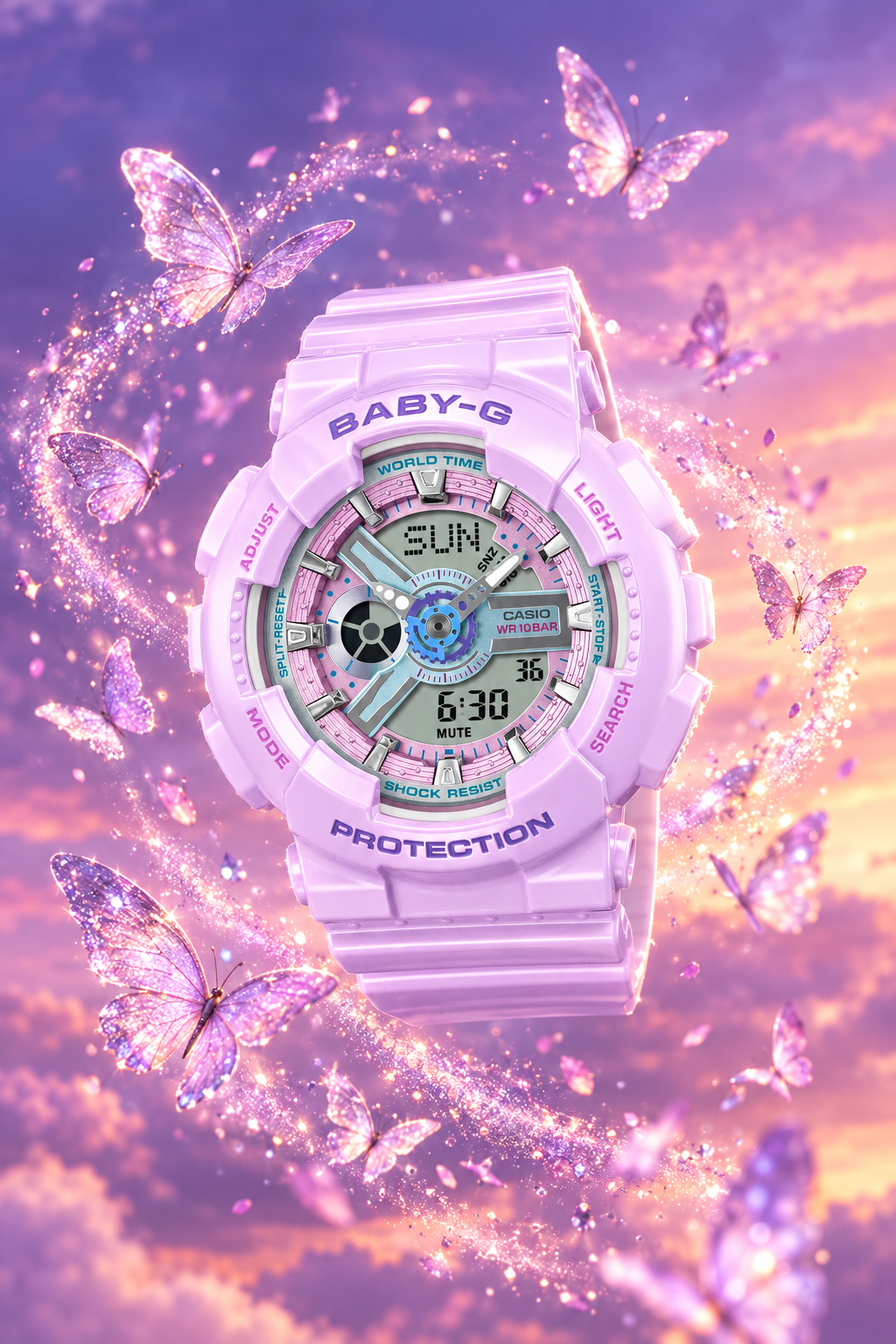 Reloj Casio Baby-G BA-110MC-6A Morado