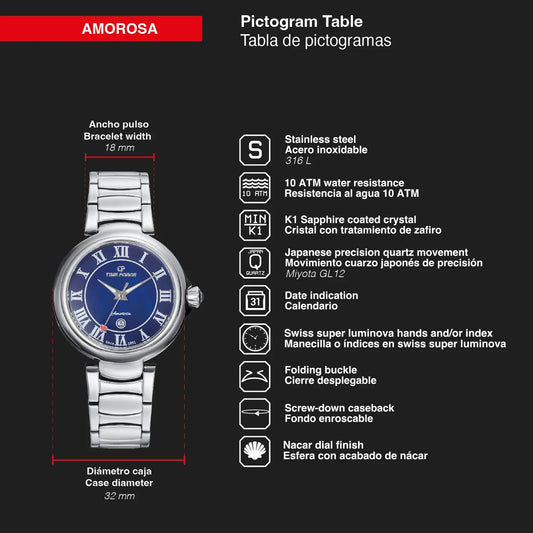 Reloj Time Force TF5043L-N03M