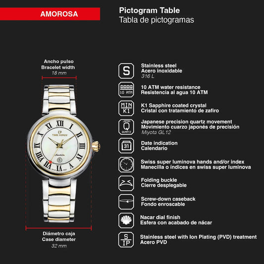 Reloj Time Force TF5043LAG-N02M