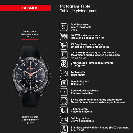 Reloj Time Force TF5048MN-01